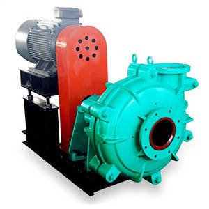 Pompe centrifuge à boue en fonte ductile anti-abrasive |   Pompe à boues minière haute pression et haute efficacité pour le traitement des minerais - Product Image 1