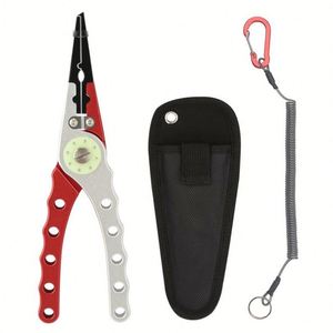 Alicates de Pesca Luminosos de Acero de Alto Carbono, Multifuncionales, Portátiles, para Uso en Ríos y Océanos, Pesca Nocturna, Pesca con Anzuelos Abiertos - Product Image 4
