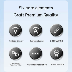 Protetor de Sobretensão e Subtensão Digital ANTIER de Longa Duração 2P com Display 63A, Reinicialização Automática, Direto da Fábrica OEM - Product Image 4
