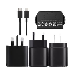 25WPD USB-C 3A <span class=keywords><strong>chargeur</strong></span> de charge rapide pour <span class=keywords><strong>Samsung</strong></span> <span class=keywords><strong>S22</strong></span> S23 25W type-c charge Super rapide adaptateur de <span class=keywords><strong>chargeur</strong></span> d'origine US EU UK Plug - Product Image 2