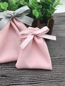 Sac en velours à cordon de serrage personnalisé, couleur cadeau, produits ménagers en velours, sacs en velours avec logo - Product Image 6