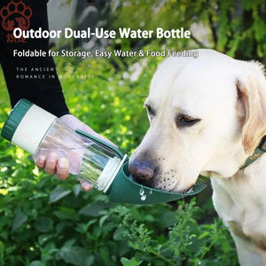 High Quality Eco-Friendly <strong>Hot</strong> Sale Portable Drinking <strong>Water</strong> <strong>Bottle</strong> with Food Container Outdoor <strong>Puppy</strong> Pet Travel Dog <strong>Water</strong> <strong>Bottle</strong> - Product Image 5