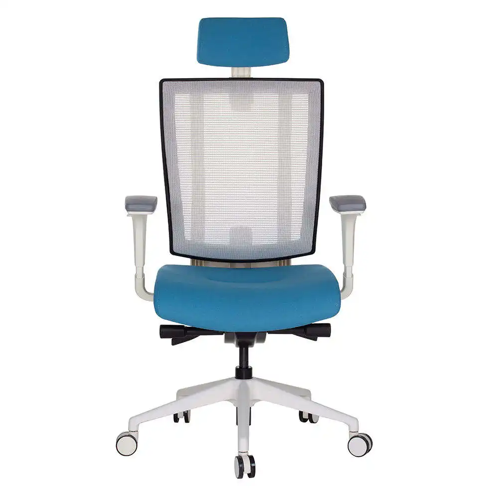 Sillas de escritorio de pie Taburete Nueva silla de oficina de malla ergonómica ejecutiva ajustable con soporte lumbar