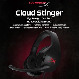 Audífonos HyperX Cloud Stinger Ligeros y Cómodos con Tecnología Duo HyperX - Product Image 6