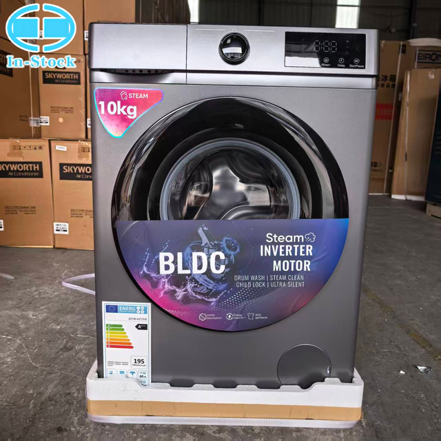 X Factory Direct Sales 10kg Stainless Steel Drum Front Opening Fully Automatic Washing Machine Energy Efficiency Class A+++