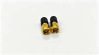 Connecteur BNC mâle vers coaxial avec excellente conductivité et faible résistance de contact, assemblage de câble connecteur mâle à angle droit
