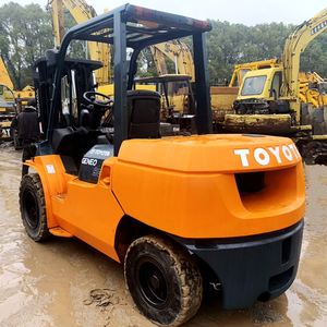 יד שנייה <span class=keywords><strong>toyota</strong></span> 7fd50 מאוזן דיזל כבד 5000 ק "ג עומס מדורג וצריכה נמוכה תחבורה מטען כבד - Product Image 4