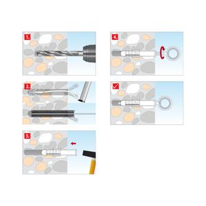 Ancrage d'échafaudage TOX Safe Fix 14x70mm - Product Image 4
