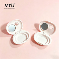 Boîtier vide pour fard à paupières, forme unique, 5g, avec logo personnalisé, compatible végétalien, pour palette de blush compacte, emballage de crème correctrice et autres contenants de maquillage