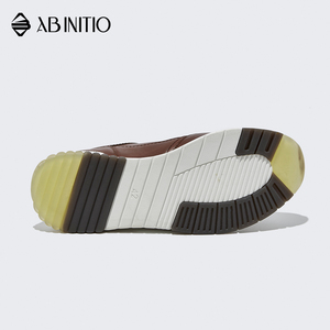 <span class=keywords><strong>Zapatillas</strong></span> deportivas de cuero transpirables para hombre, informales, a la moda, con cordones - Product Image 5
