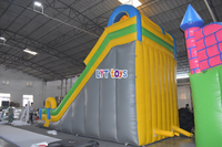 Toboggan gonflable géant avec échelle d'escalade pour grands enfants, en PVC robuste, pour location commerciale