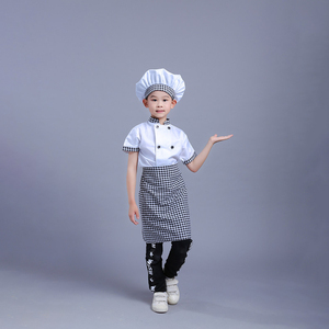 Conjunto de <span class=keywords><strong>Disfraz</strong></span> de <span class=keywords><strong>Chef</strong></span> Infantil de Sarga Corta <span class=keywords><strong>para</strong></span> Niños y <span class=keywords><strong>Niñas</strong></span>, Traje de Pequeño Repostero <span class=keywords><strong>para</strong></span> Juego de Rol en Hoteles, Cocina y Actuaciones en Guarderías - Product Image 3