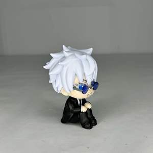 Muñeco de Batalla Estilo Q al por Mayor - Figura de Modelo en Postura Sentada, Decoración de Escritorio, Regalo - Product Image 3