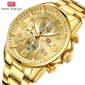 นาฬิกาข้อมือผู้ชาย MINI FOCUS 0278G หรูหรา ระบบควอตซ์ กันน้ำ ฟังก์ชั่นหลากหลาย โครโนกราฟ คลาสสิก สำหรับนักธุรกิจ - Product Image 4