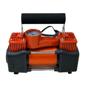 Pompe à air pour voiture <span class=keywords><strong>DLS</strong></span> à double cylindre, gonfleur de pneus, compresseur d'air pour voiture 12v avec outil de réparation de pneus, rotor en cuivre pur 150psi - Product Image 4
