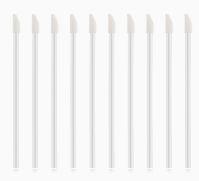 Pinceau à lèvres blanches 50pcs