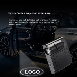 Nhà máy-có nguồn gốc dẫn ánh sáng laser cho cửa xe sửa đổi Chào mừng chiếu cửa trang trí ánh sáng điều khiển từ tính không có Mới - Product Image 2