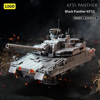 12GO Quatrième Génération 96001-5 Blocs de Construction Assemblés EMBT Panther KF51 Européen Jouet Télécommandé pour Garçon