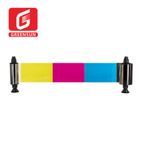 Ruban couleur YMCKO de haute qualité, authentique, Primacy/Zenius/Elypso, Evolis N5F208C143