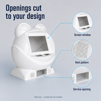 Boîtier de machine de jeu en ABS épais sur mesure, toutes formes, pour borne d'arcade, machine à griffes, fabricant direct OEM ODM