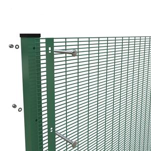 Valla de Alta Seguridad 358 Anti-escalada, Panel de Malla de Alambre Soldado Clearview, Acero Galvanizado, para Perímetros Exteriores de Ranchos, Prisiones y Aeropuertos - Product Image 6