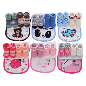 Calcetines <span class=keywords><strong>de</strong></span> punto informales con letras a rayas <span class=keywords><strong>de</strong></span> dibujos animados para bebés, 100% <span class=keywords><strong>de</strong></span> algodón, absorbente <span class=keywords><strong>de</strong></span> sudor, toalla <span class=keywords><strong>de</strong></span> Saliva <span class=keywords><strong>de</strong></span> primavera para niños bonitos - Product Image 5