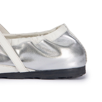 Nouvelles baskets de ballet tendance pour femme, style rétro, légères, respirantes, à lacets et nœud, collection été 2026