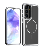 Étui de téléphone magnétique robuste pour Samsung Galaxy S25 FE, double couche, antichoc, protection robuste, coque de téléphone mobile
