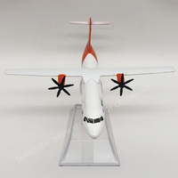 Souvenirs promotionnels cadeaux d'affaires 16cm alliage sur mesure ATR72-600 et modèle d'avion moulé sous pression FK50