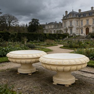 Pot de fleurs architectural de style européen vintage romain pour la décoration de jardin, de sol et d'extérieur - Product Image 6