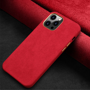 Tùy Chỉnh Cho Ý Alcantana Mềm Cảm Ứng Bốn Cạnh Bảo Vệ Điện Thoại Phụ Kiện Điện Thoại Di Động Trường Hợp Cho 13 14 15 Mini Pro Max Cộng Với - Product Image 5