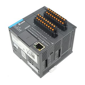 Mt-Delta AS228T-A คอมพิวเตอร์ PLC แบบโมดูลขนาดกะทัดรัด, 16 DI + 12 NPN ทรานซิสเตอร์ DO, 32-bit SoC, 64k สเต็ปส์, Ethernet+RS-485+USB+CANopen - Product Image 1