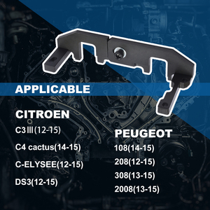 Kit di Attrezzi per Messa in Fase del Motore a Benzina Sinkee per <span class=keywords><strong>Citroen</strong></span> <span class=keywords><strong>C3</strong></span> Peugeot 208 308 2008 SUV PSA 1.0/1.2 VTi con 12 Mesi di Garanzia - Product Image 4