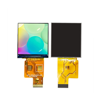 Écran LCD TFT personnalisé 2025 de 1,54 pouce, 240*240 pixels, IPS, noir normal, vue complète, interface MIPI 31 broches, rétroéclairage LED, 320 cd