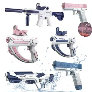 EPT Glock Electric Water Soaker Gun Toy Automatic Kids Summer Automatic Squirt Guns Electric Water Guns