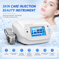 Appareil de rajeunissement cutané sous vide Mesogun pour l'élimination des ridules sur les joues, injecteur facial pour l'application de sérum, soin d'infusion, récupération rapide et lissante