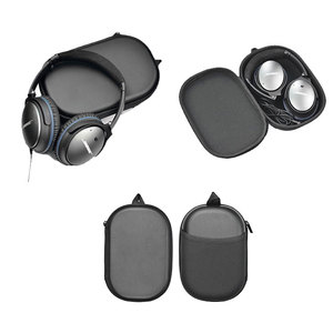 Étui de transport léger en EVA avec poche <span class=keywords><strong>filet</strong></span> pour écouteurs, sac de voyage à fermeture éclair pour écouteurs - Product Image 1