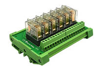G2R-1-E relais module contrôle signal isolation PLC sortie amplificateur carte milieu 6 canaux 8 canaux 24V