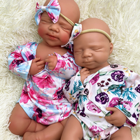 Poupées Reborn lavables en silicone souple de 20 pouces, garçon/fille, réalistes, pour artistes Reborn professionnels, boutiques de puériculture