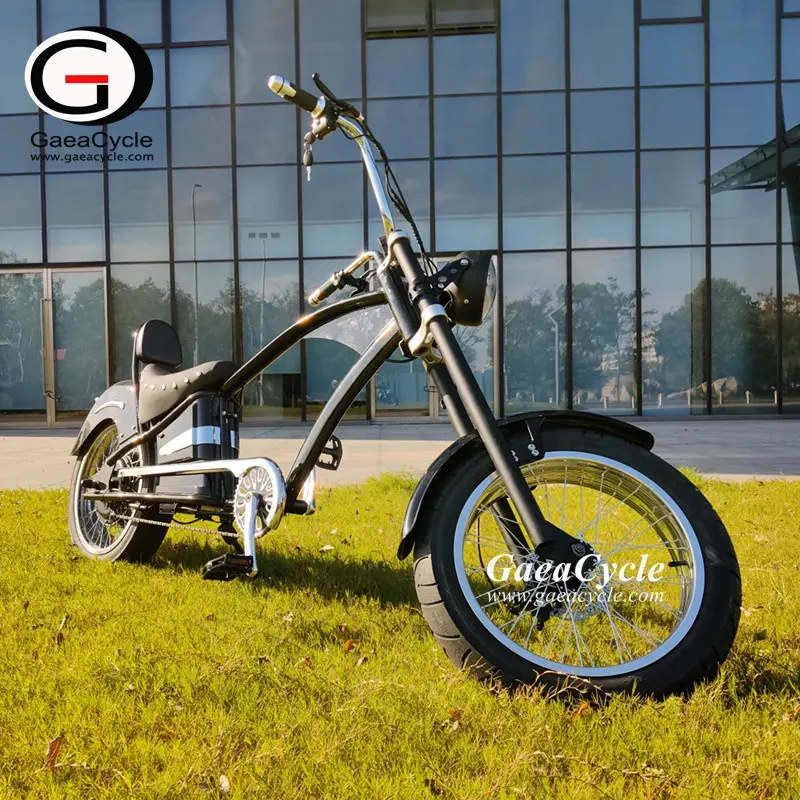 Gaea eléctrico Bicicletas para adultos dos ruedas de bicicleta eléctrica grasa neumático de la bici e helicóptero