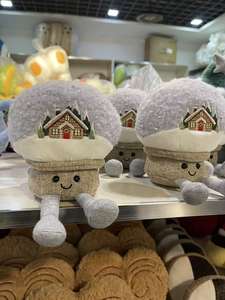 Nuevo árbol de Navidad bola de nieve muñeco de nieve pingüino muñeco de peluche regalo de Navidad - Product Image 2