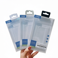 Boîte d'emballage en PVC recyclé pour téléphone, épaisseur 1 mm, neutre, en gros, en stock