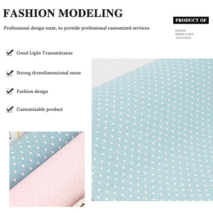 <span class=keywords><strong>Abat</strong></span>-<span class=keywords><strong>jour</strong></span> en PVC fait main au design moderne, motif fleur de prunier, tissu transparent, parchemin rigide, résistant à l'humidité, lumière - Product Image 4