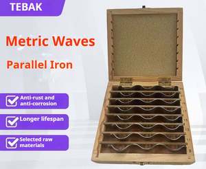 Set Blok Paralel Bergelombang Presisi untuk Mesin Perkakas, Blok Paralel untuk Pengukuran dan Pemeriksaan Metrik dan Inci pada Mesin Frais - Product Image 2