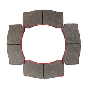 BP54S/T – <span class=keywords><strong>plaquette</strong></span> <span class=keywords><strong>de</strong></span> <span class=keywords><strong>frein</strong></span> haute Performance personnalisée, 6 plaquettes <span class=keywords><strong>de</strong></span> <span class=keywords><strong>frein</strong></span> à Piston - Product Image 1