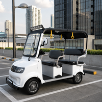 Voiturette de golf électrique SumEV 4 places avec phares LED, caméra de recul, autonomie de 50 km, certifiée CE, idéale pour la gestion des propriétés universitaires et communautaires