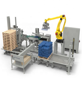 Robot palletizer máy + chai palletizer Stacker + Bò thức ăn palletizer - Product Image 1