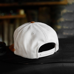 Gorras Snapback de Visera Plana, Diseño de Moda, Logotipo Personalizado, Dos Tonos, Lisas, de 6 Paneles, con Parches de Gamuza - Product Image 4