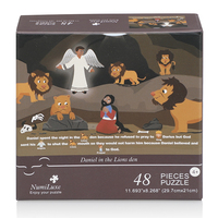 Jeu de puzzle éducatif personnalisé par le fabricant Daniel dans la fosse des lions, jouets de puzzle pour enfants, garçons et filles, puzzle à assembler