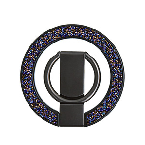 Flash Diamond Magnetic Phone <strong>Ring</strong> Holder Foldable Dashboard <strong>Gadget</strong> for Binge-Watching Lazy Double-Sided Metal Design - Product Image 6
